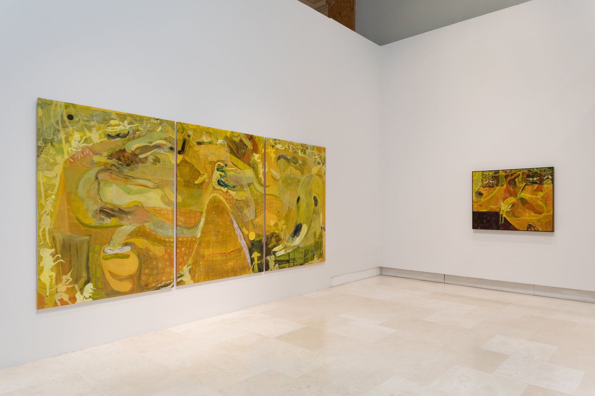 Guglielmo Castelli, Installation view, Quadriennale d&#x27; Arte 2020, FUORI, Palazzo delle Esposizioni, Rome, 2020