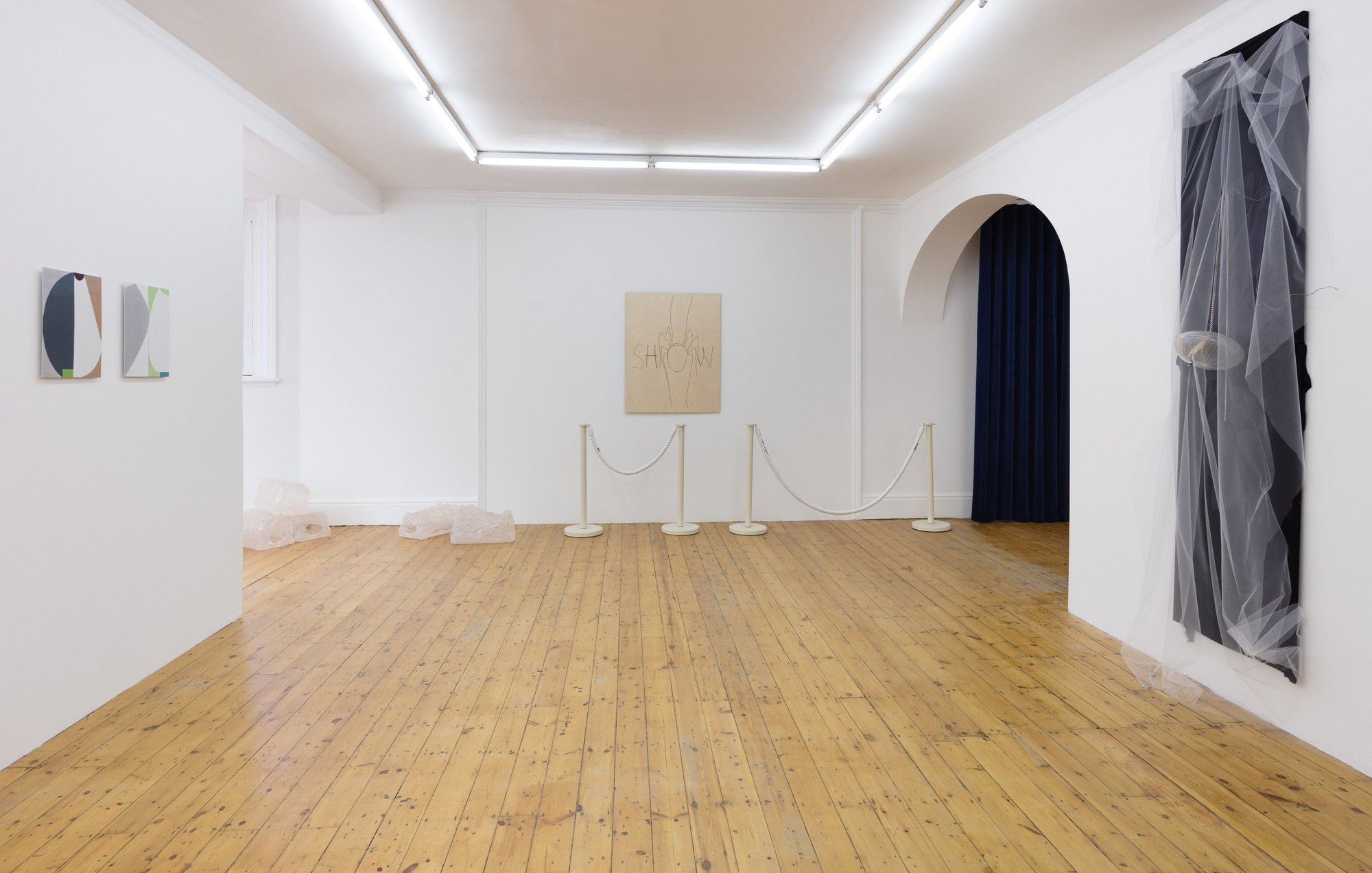 Installation view, WE, Rodeo, London, 2018.