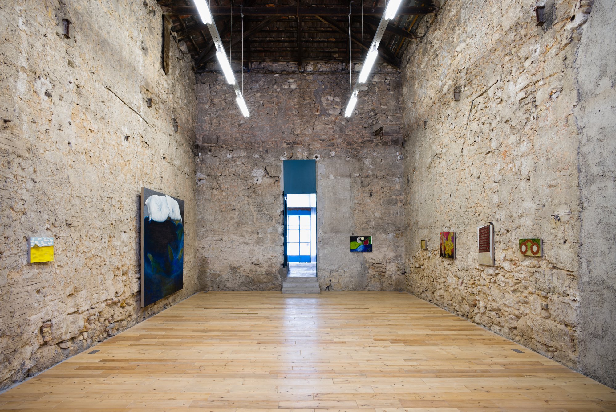 Leidy Churchman, Installation view, Snow Lion, Rodeo, Piraeus, 2018