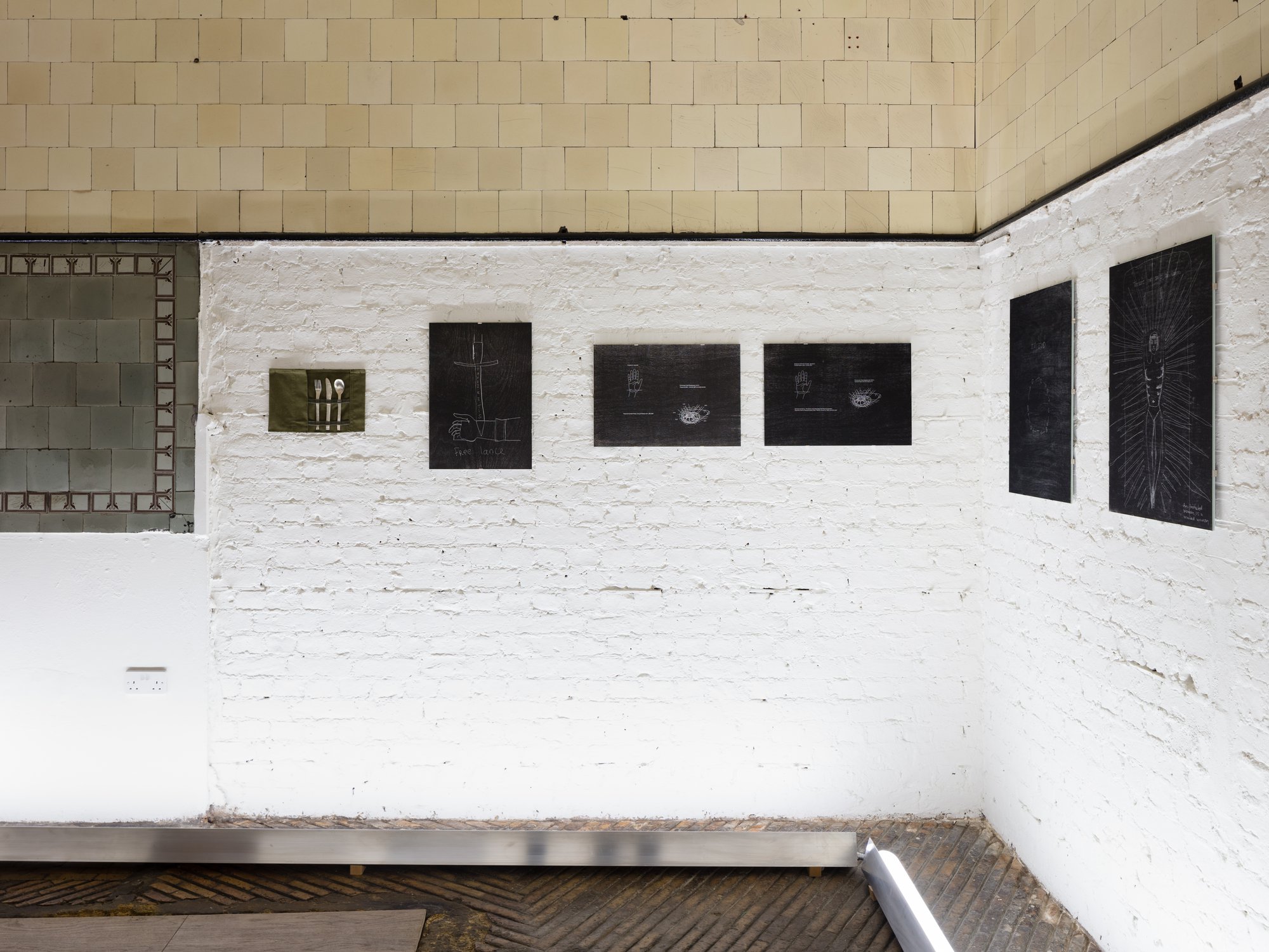 Installation view, Sidsel Meineche Hansen, home vs owner, Rodeo, London, 2020