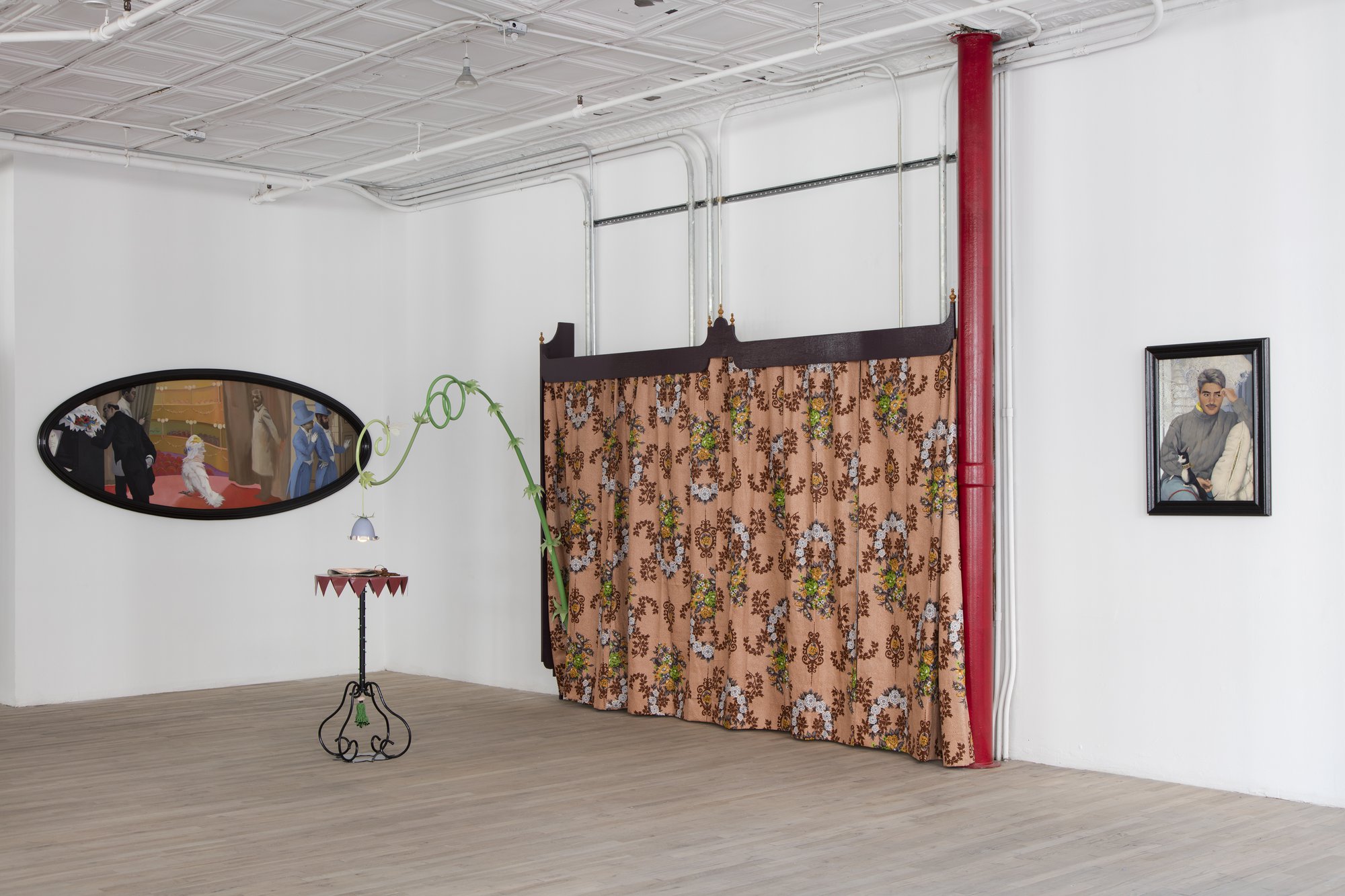 Lukas Duwenhögger, Installation View, Undoolay, Artists Space, New York, 2016