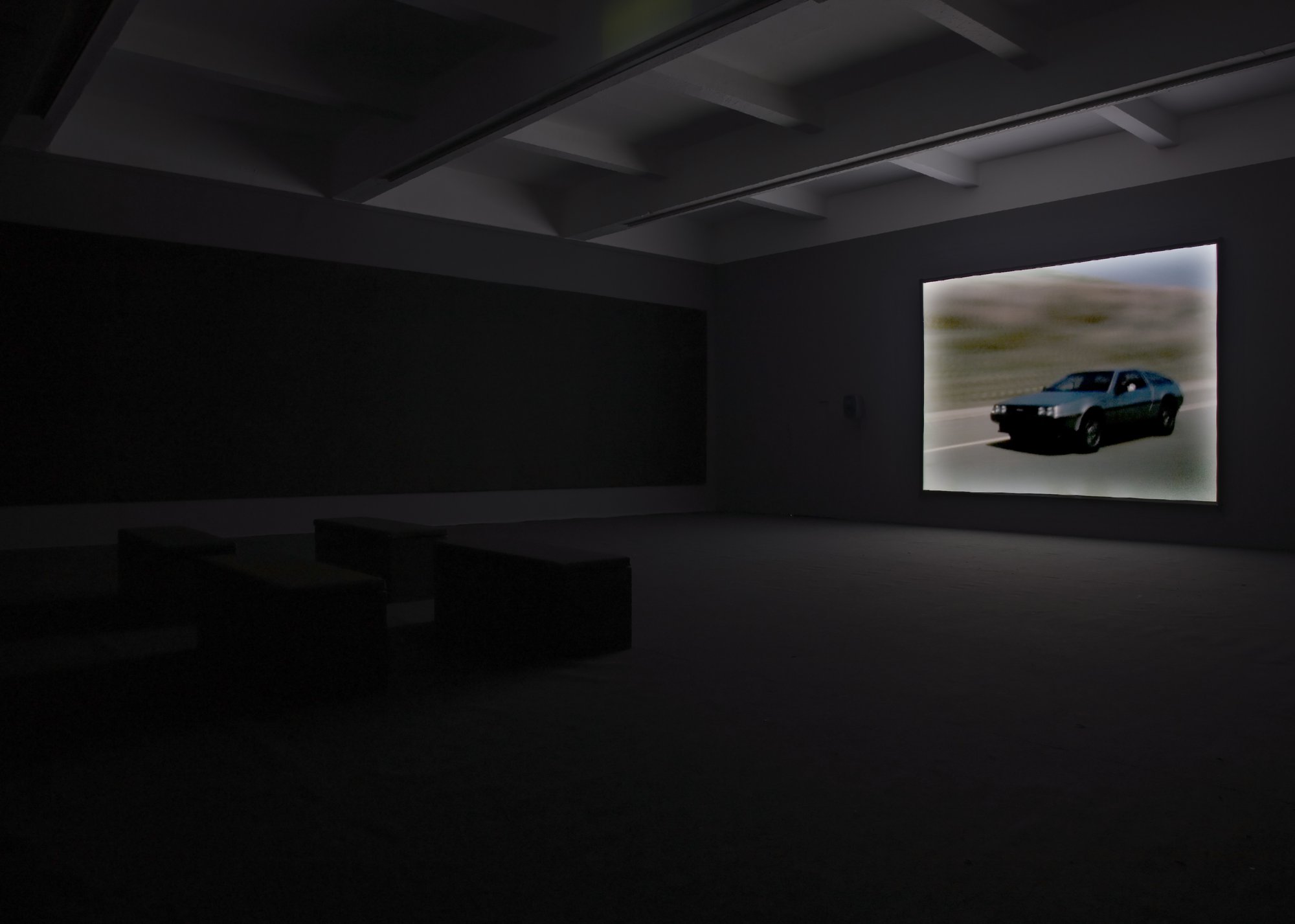Duncan Campbell, Make it New John, 16 mm film and analogue video transferred to digital video, 50 min., 2009. Installation view, Make It New John, Chisenhale Gallery, London, 2009