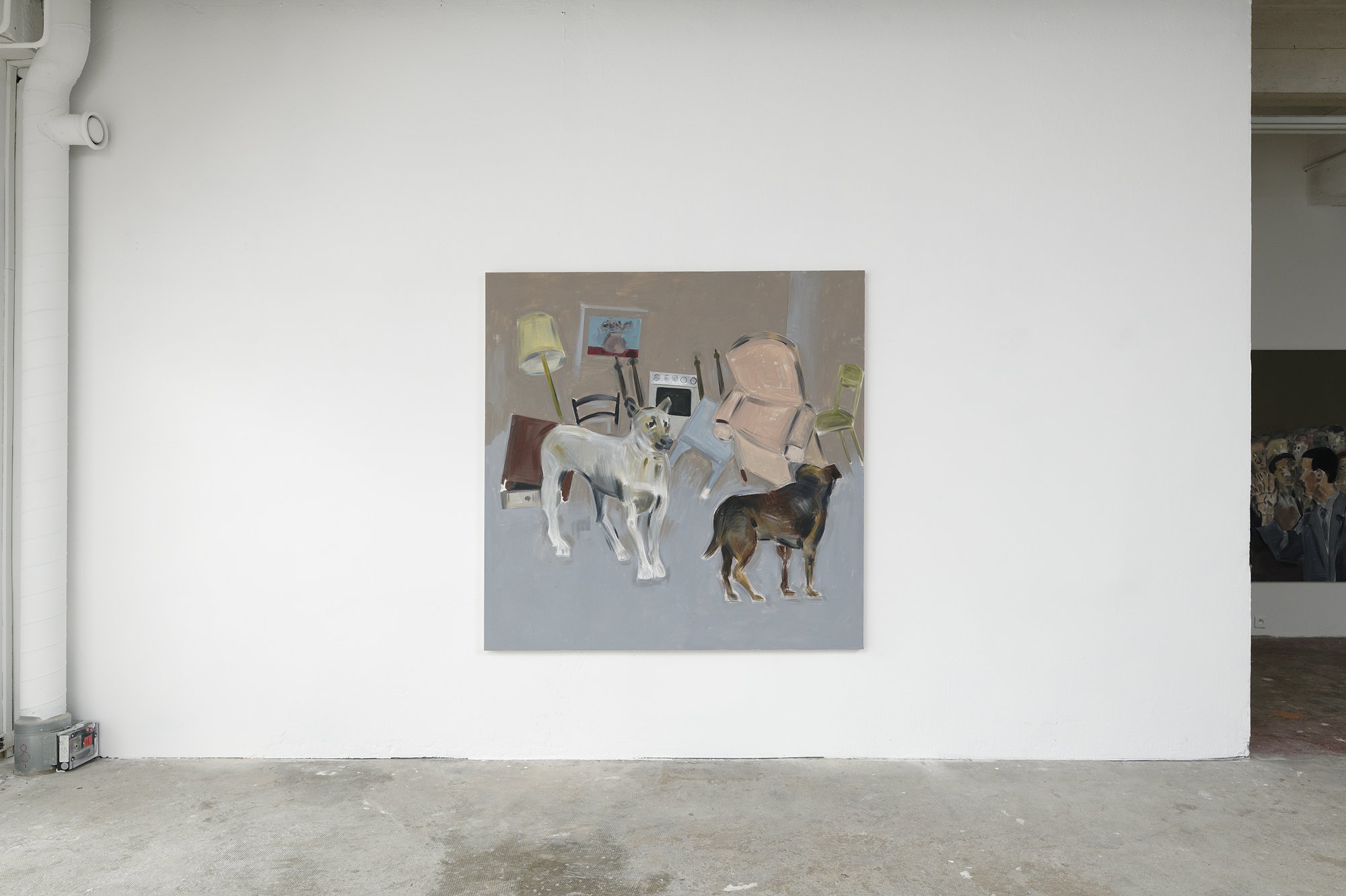 Apostolos Georgiou, Installation view, Hello Dog, Hello Sir!, Passerelle Centre d’art contemporain, Brest, 2020