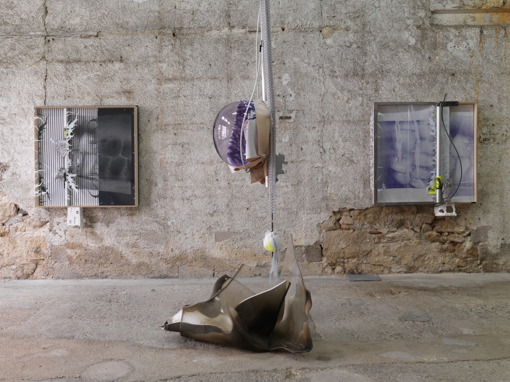 Installation view, David Douard, O&#x27; thee lil&#x27;, Rodeo, Piraeus, 2021