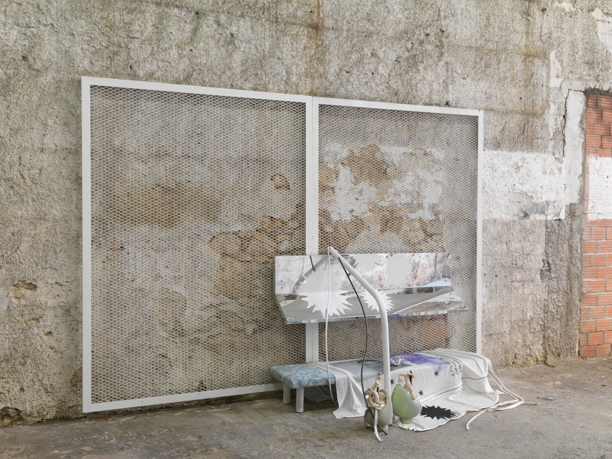 Installation view, David Douard, O&#x27; thee lil&#x27;, Rodeo, Piraeus, 2021