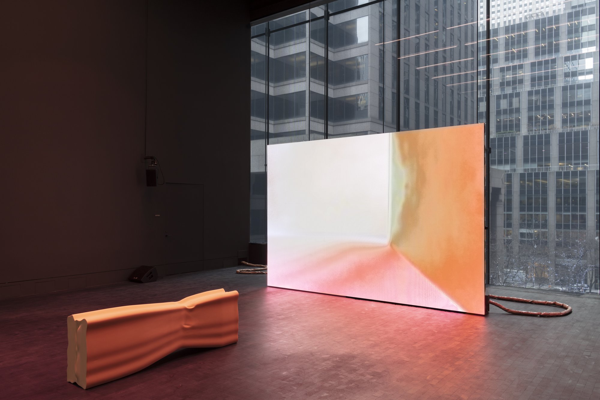 Shahryar Nashat, Installation view, Force Life, MoMA, New York, 2020