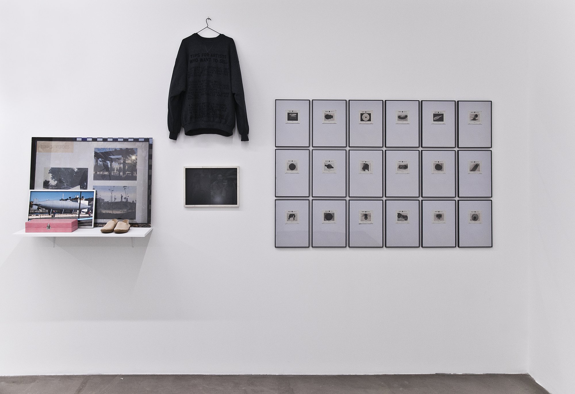 Installation view, SAMPLE SALE / 2010 BC, Rodeo, Istanbul, 2010