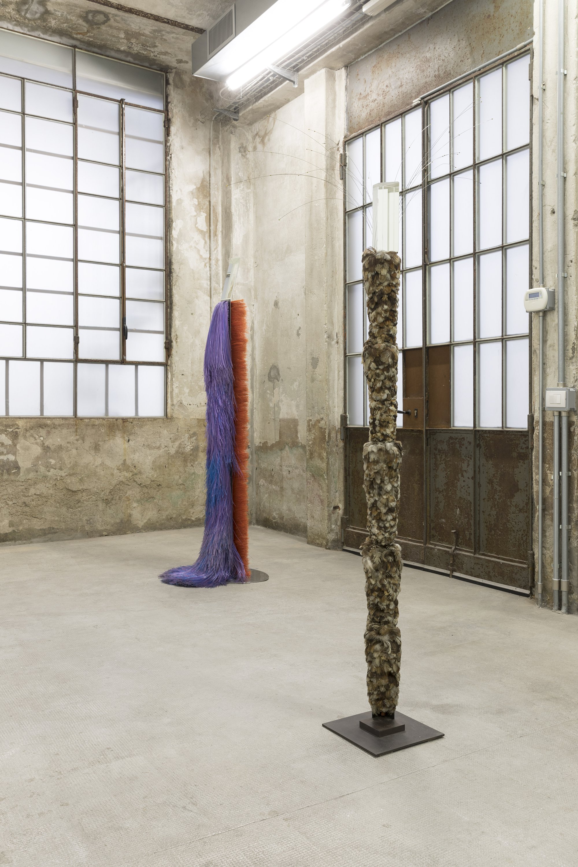 Liliane Lijn, Installation view, I AM SHE, Ordet, Milan, 2020