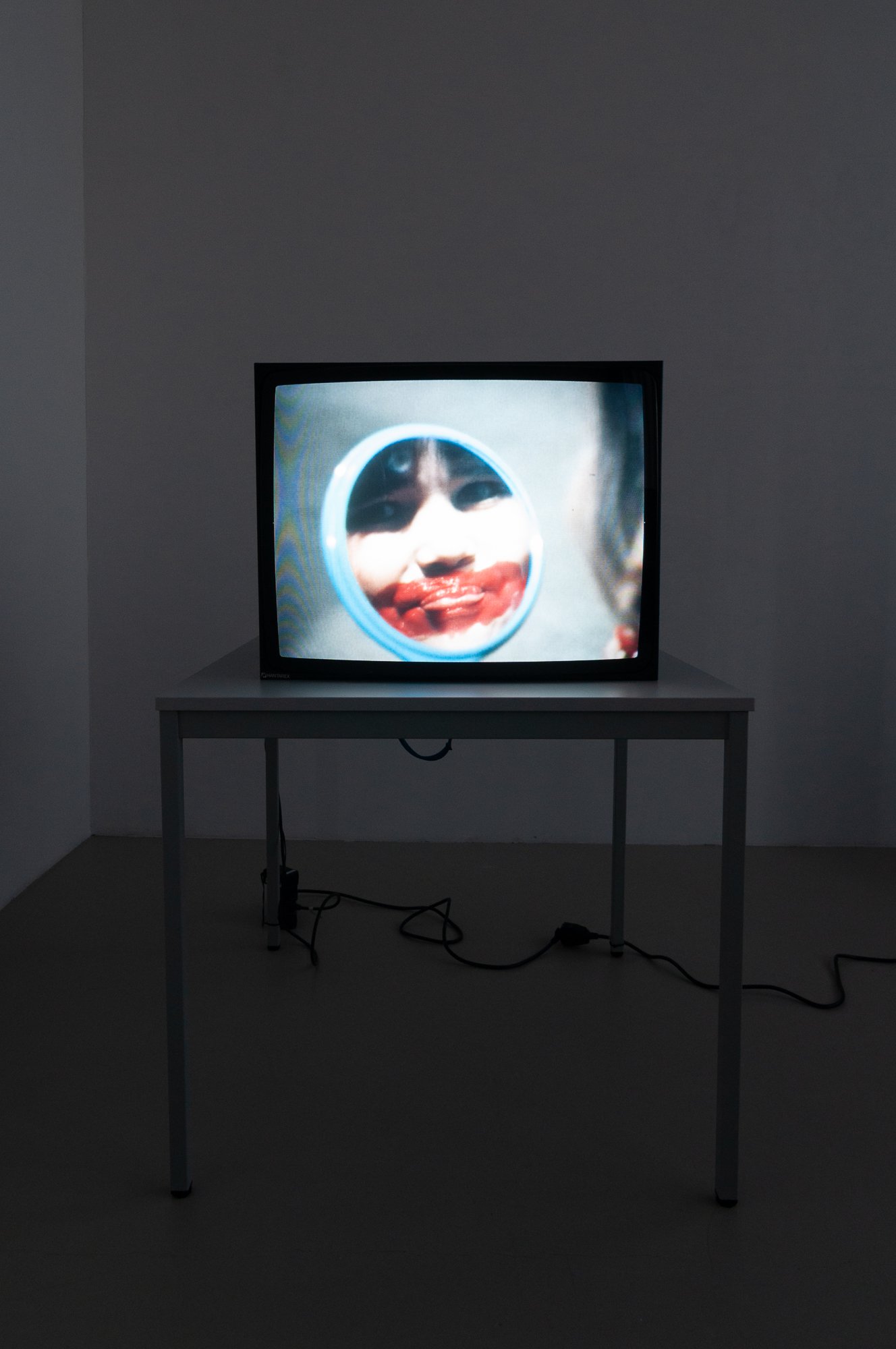 Leslie Thornton, Jennifer, Where Are You?, still, 16 mm film on video, colour, sound, 10 min. 42 sec., 1981. Installation view, GROUND, Kunstverein Nürnberg, Nürnberg, 2020