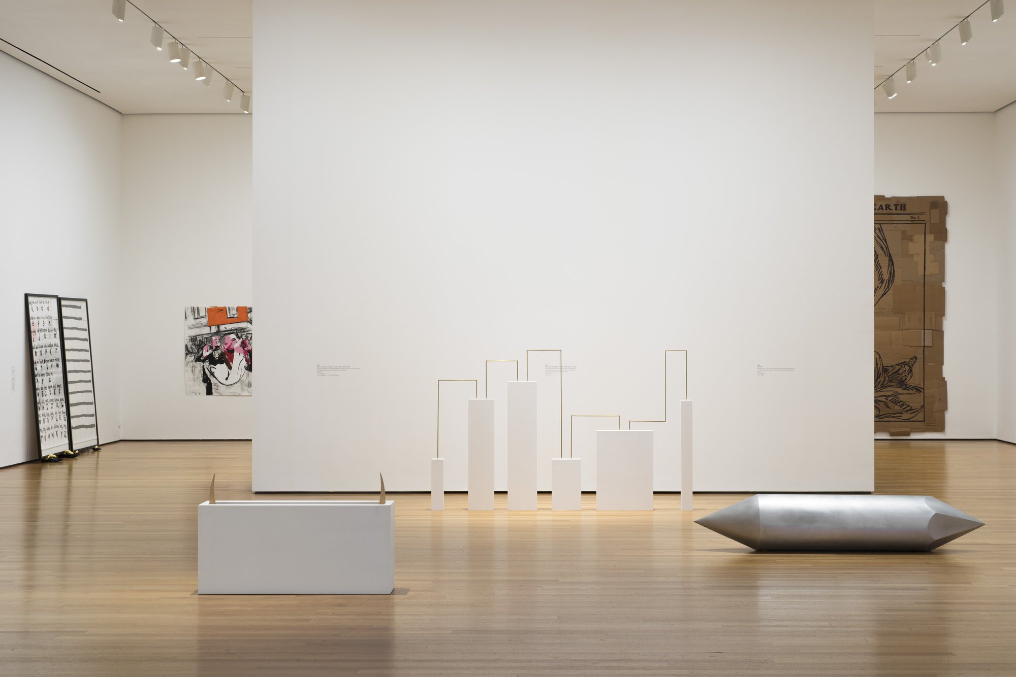 Iman Issa, Heritage Studies. Installation view, Unfinished Conversations: New Works from the Collection, MoMA, New York, 2017