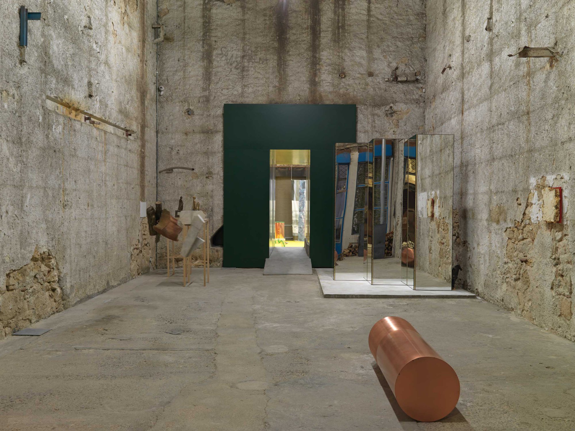Installation view, anabasis*, Rodeo, Piraeus, 2022