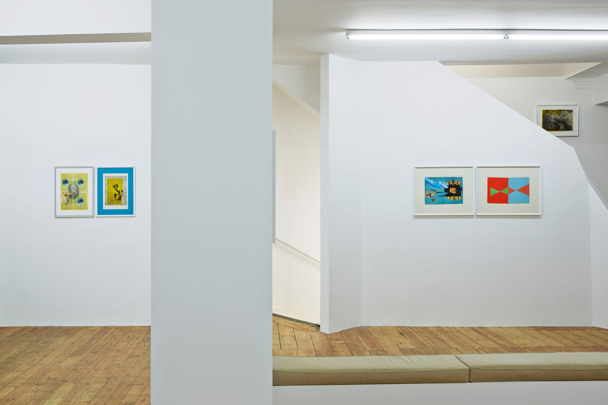 Installation view, Lukas Duwenhögger, Made in Hot Weather (Part I), Rodeo, London, 2014
