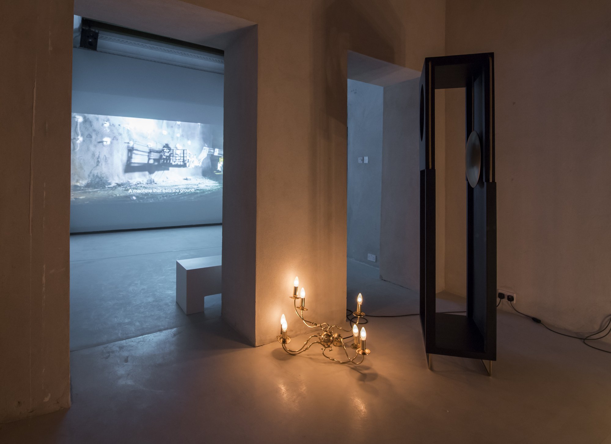 Shadi Habib Allah, Installation view, Sharjah Biennial 13, Sharjah, 2017