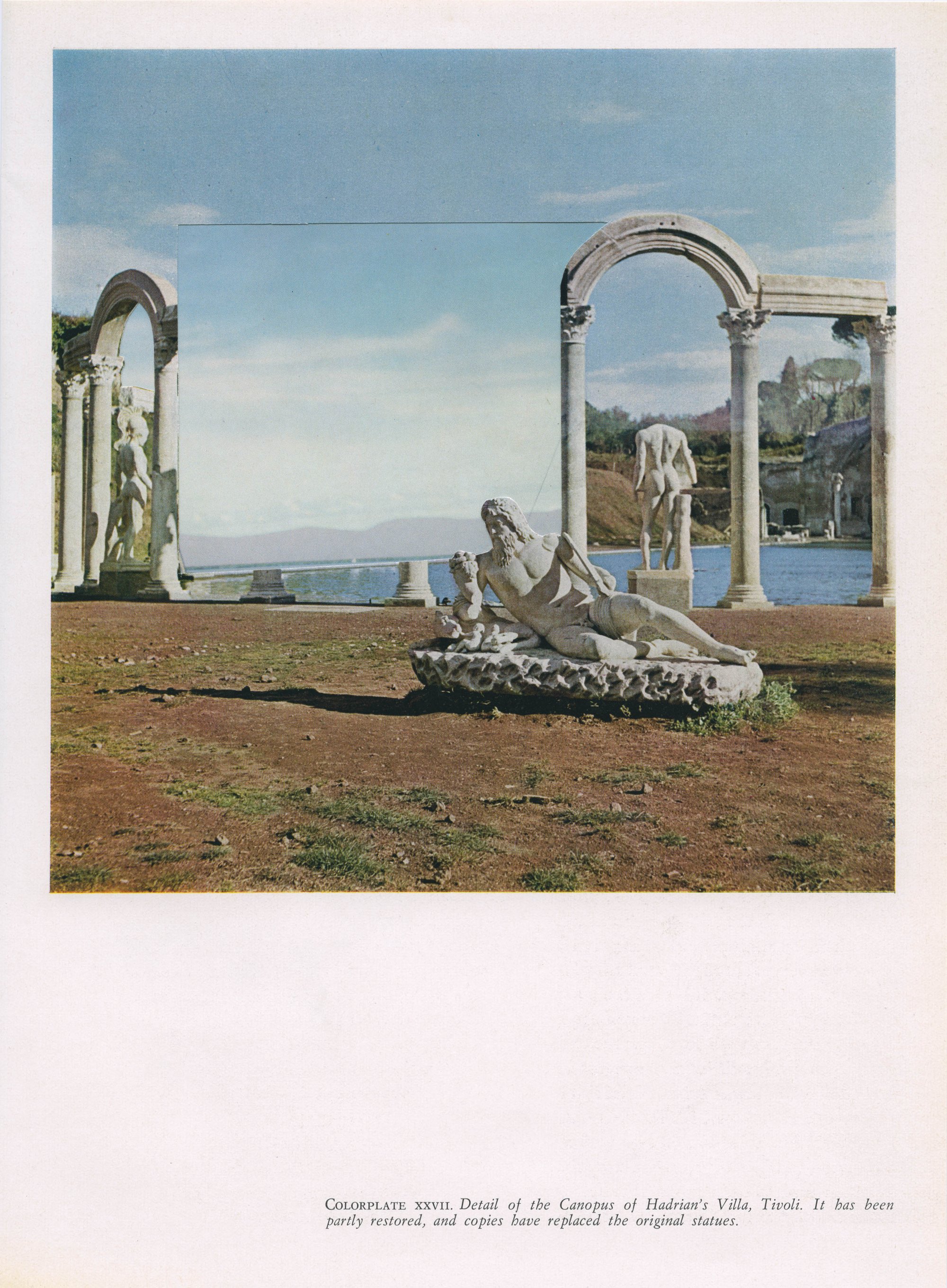 Haris Epaminonda, Untitled #22 c/g, paper collage, framed, 40 x 30 x 2.8 cm, 2011